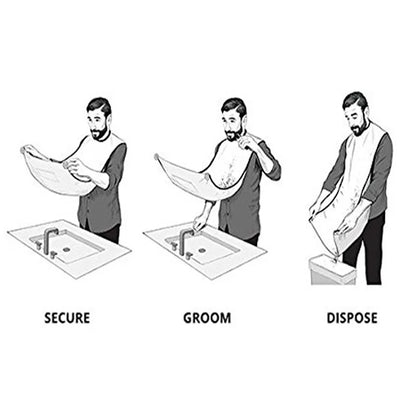 Male Shaving Apron